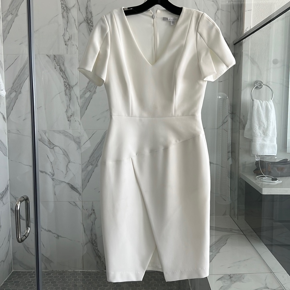 Black Halo white bridal dress, size 2